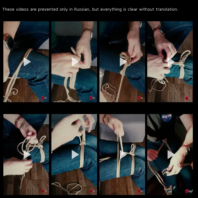 Shibari practices